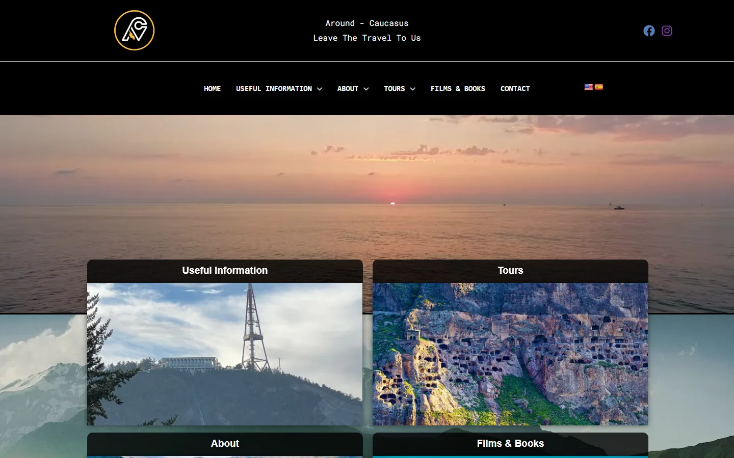 Around Caucasus — desktop