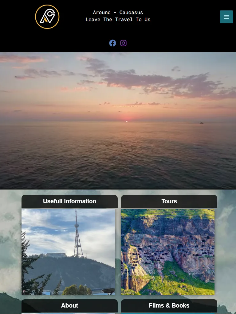 Around Caucasus — tablet